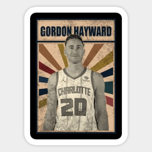 Charlotte Hornets Gordon Hayward Sticker